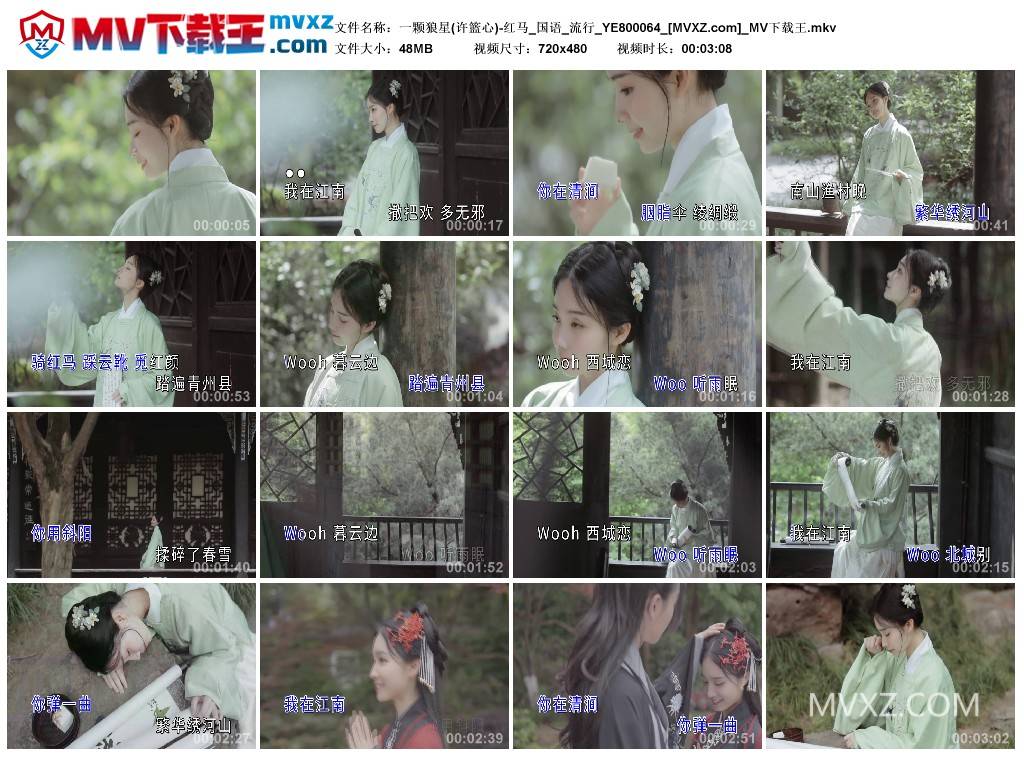 一颗狼星(许篮心)-红马_国语_流行_YE800064
